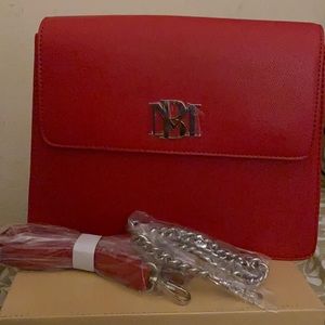 This is a BM purse in the color red